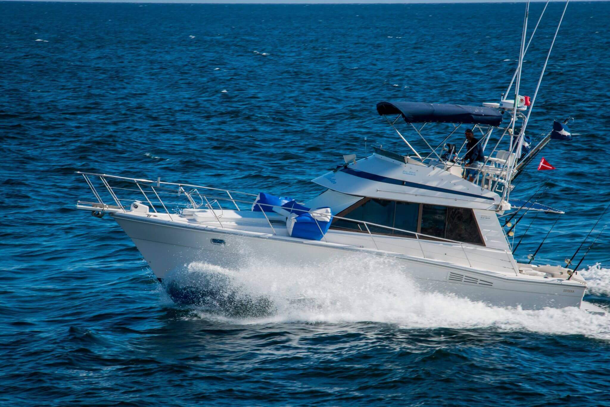 Blue Water 35 Foot Riviera